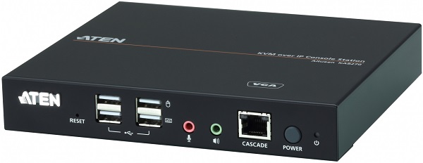 Станция Aten KA8270-AX-G консольная с интерфейсом VGA для КВМ-переключателя с доступом по IP