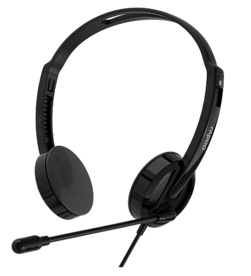 Гарнитура Rapoo H101 проводная, черная