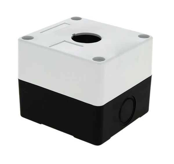 Корпус EKF cpb-101-w КП 101, 1 кнопка, белый