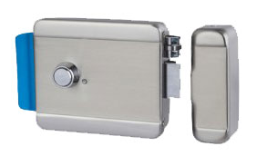  Замок AccordTec AT-EL101A электромеханический накладной, 12 В, 3 А, -30...+50 °C, 120х102х35 мм, нержавеющая сталь