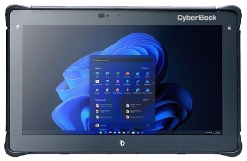Планшет защищенный CyberBook T81RL RS11X8250B1WXXX 11.6, 1920 x1080, 8GB, 128GB, Wi-Fi, BT, веб-камера 2 МП, задняя камера 5 МП, USB x2, Audio, слот