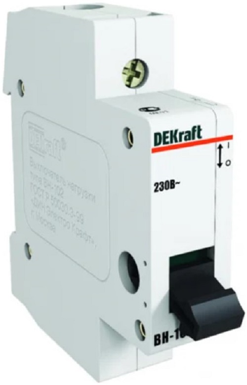 Выключатель-разъединитель DEKraft 17004DEK 1Р 100А ВН-102