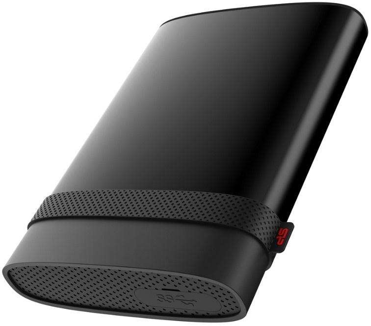  Внешний диск HDD Silicon Power SP010TBPHD85BS3K Armor A85B 1TB USB 3.2 ударопрочный черный