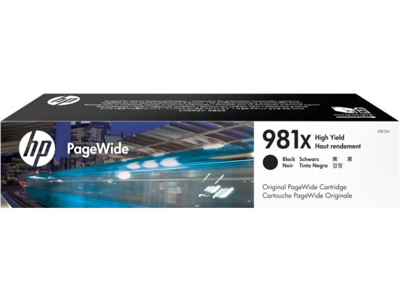 Картридж HP 981X L0R12A для HP Color PageWide Ent Flow MFP 586, 566
