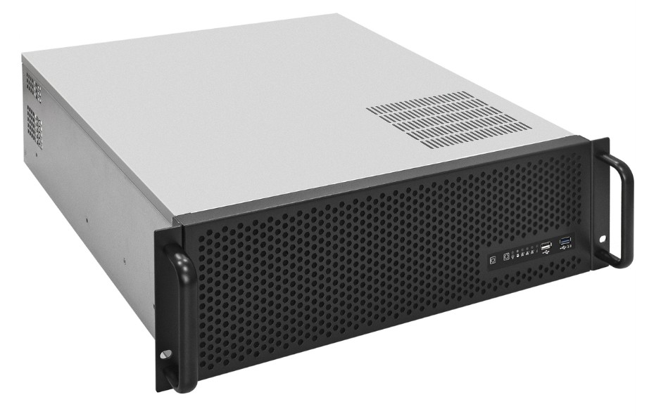 Корпус серверный 3U Exegate Pro 3U450-09 EX293913RUS RM 19, глубина 450, БП 1100RADS, USB