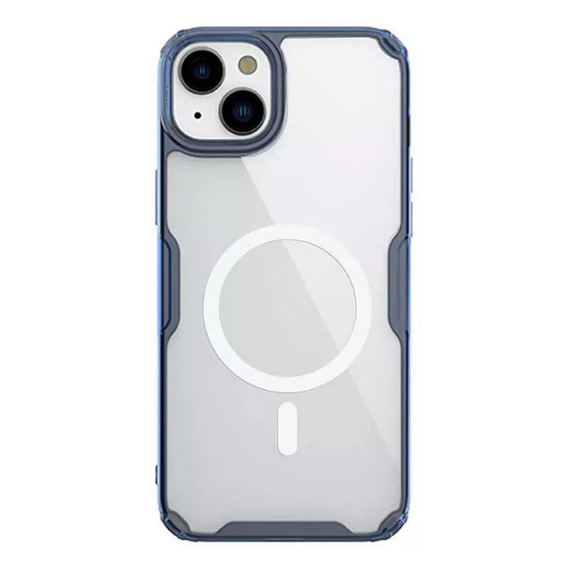 Чехол Nillkin Nature TPU Pro Magnetic Case 7021343 Blue, (iPhone15)