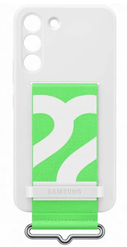 Чехол Samsung S901 для Samsung Galaxy S22, SiliconeStrapCover, white