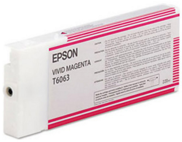   Xcom-Shop Картридж Epson C13T606300 для принтера Stylus Pro 4880 (220ml) magenta
