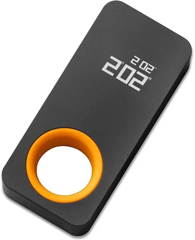 Дальномер лазерный HOTO HTE0009EU умный, Smart Laser Measure, чёрный, жёлтый