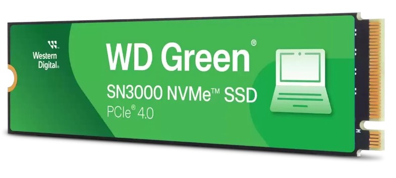 Накопитель SSD M.2 2280 Western Digital WDS200T4G0E 2TB 5000/4200MB/s, TBW 250