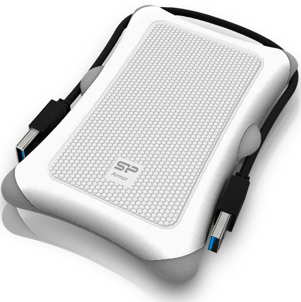 Внешний жесткий диск 2.5'' Silicon Power SP020TBPHDA30S3W 2TB Armor A30 USB 3.0 белый