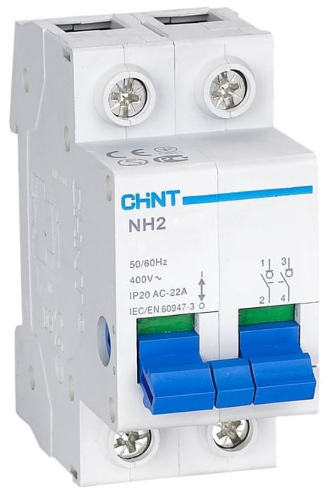  Выключатель нагрузки CHINT 401061 2P, 100А, NH2-125