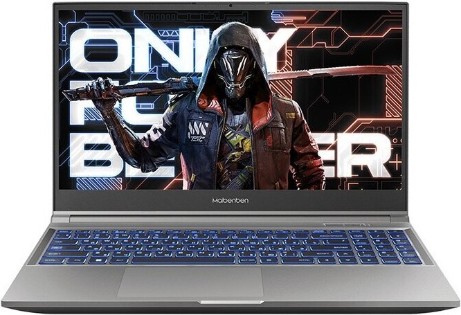 Ноутбук Maibenben X527 i7-12650H/16GB/512GB SSD/15,6 FHD IPS 144Hz/RTX 4050 6Gb/Linux/grey