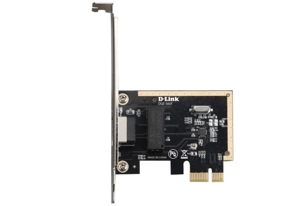 Сетевая карта D-link DGE-560T/C1A 1x10/100/1000Mbps, PCI Express, rev /C1A, /C2A/D1A