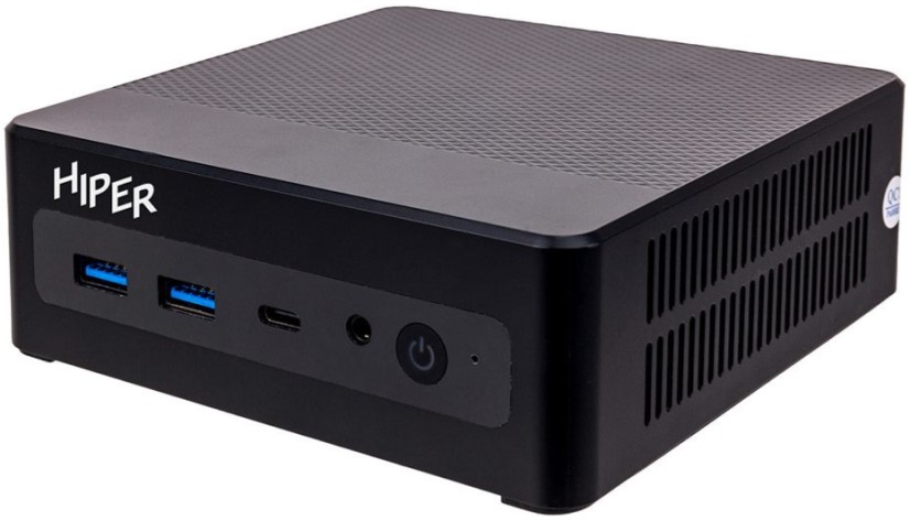 Неттоп HIPER FACTUM FN2 FN2-i31315R8N2I6BWP i3-1315U/8GB/256GB/UHD Graphics/WiFi/BT/90W/Win11Pro/black
