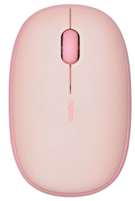 Мышь Wireless Rapoo M650 розовая