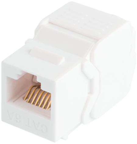 Модуль Neomax NM-KJ45C-16D-90Wh Keystone, неэкранированный, категория 6, 90 градусов, цвет белый