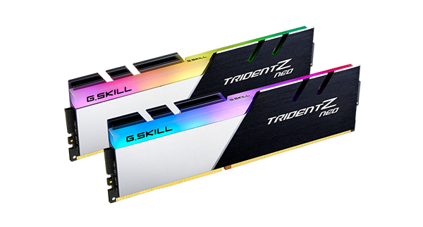 Модуль памяти DDR4 32GB (2*16GB) G.Skill F4-3200C16D-32GTZN Trident Z Neo, PC4-25600, 3200MHz, CL16, радиатор, 1.35V