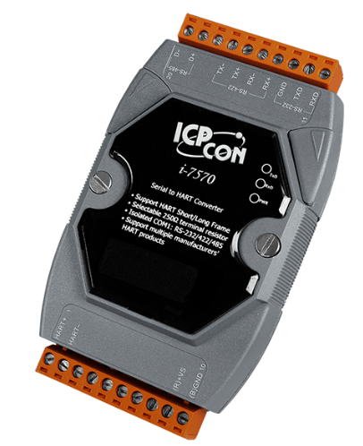 Преобразователь ICP DAS I-7570 CR Serial To HART Converter (Gray Cover) (RoHS)