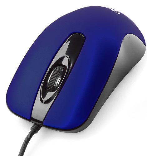  Мышь Gembird MOP-400-B темно-синяя, 1000dpi, USB, 3 кнопки