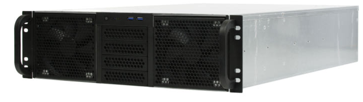Корпус серверный 3U Procase RE306-D0H12-E-55 0x5.25+12HDD,черный,без блока питания(PS/2,mini-redundant,2U-redundant),глубина 550мм,MB EATX 12x13,4sl