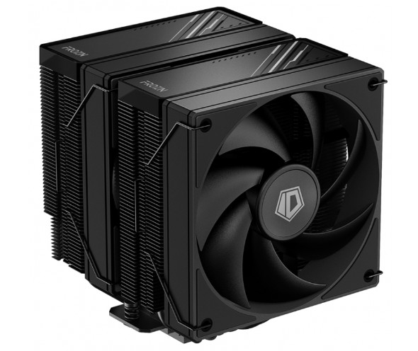  Кулер ID-Cooling FROZN A620 BLACK LGA1700/1200/115x/AM5/AM4 (2*120Ч120Ч25mm, 500-2000rpm, 78.25CFM, 29.85dBA, 270W TDP, 4-pin PWM) RET