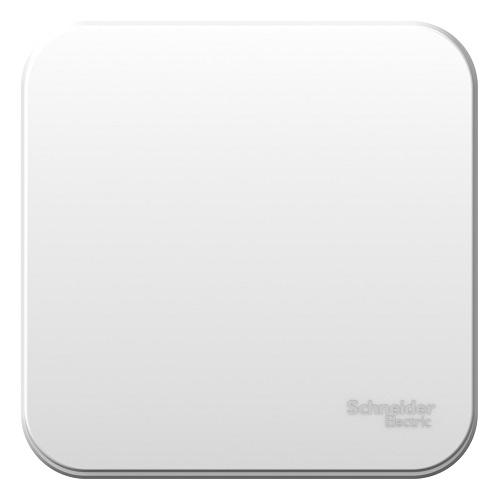  Переключатель Schneider Electric BLNVA106011 1-клавишный 10А, 250B, изолир. пластина (белый) наруж
