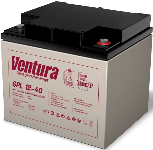 Батарея Ventura GPL 12-40 12В/47Ач