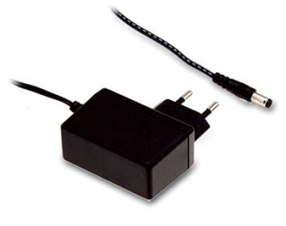  Адаптер сетевой Mean Well SGA12E12-P1J 12Вт, вход 90...264B AC 47...63 Гц, выход 12B/1A, изоляция 3000В AC, 62.2x27.4x39.5мм, -20...+60°С, выходной ра