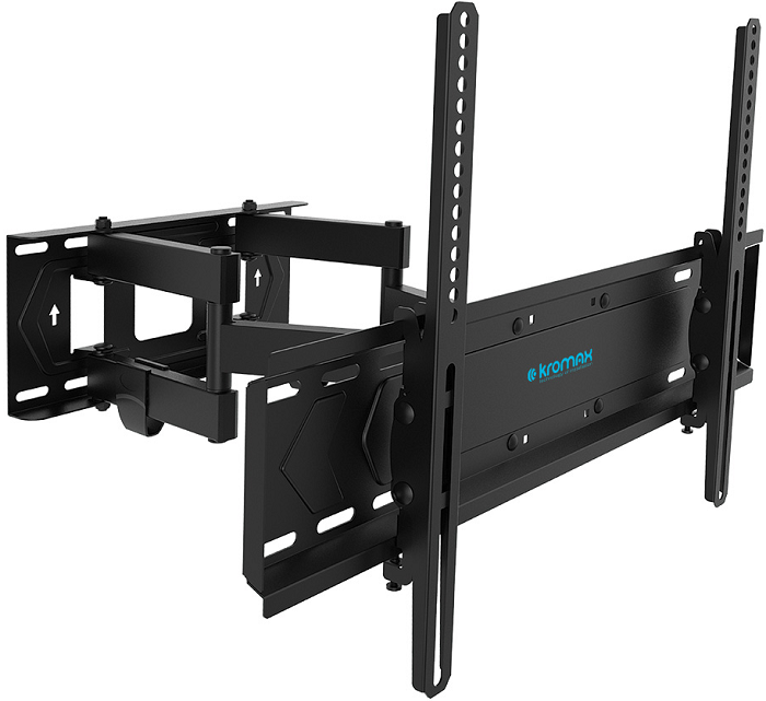 Кронштейн настенный Kromax PIXIS-XL-2 Kromax_90220 черный 40-90 макс.50кг настенный поворот и наклон