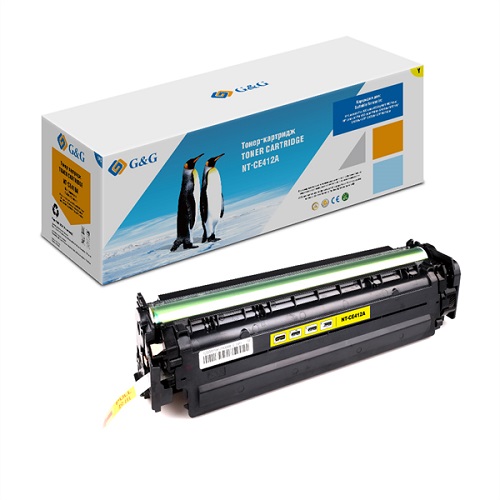 Картридж GG-CE412A Cartridge G&G for HP CLJ M351/M375/M451/M475, with chip (2600)