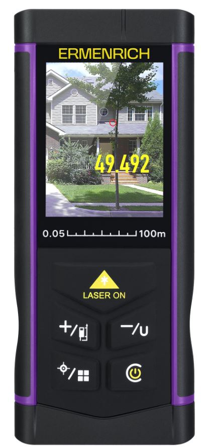 Рулетка Ermenrich 84652 лазерная PRO LR100, с камерой