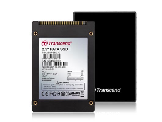 Накопитель SSD 2.5'' Transcend TS32GPSD330 PSD330 32GB PATA MLC IDE 44-pin 119/36MB/s MTBF 1M
