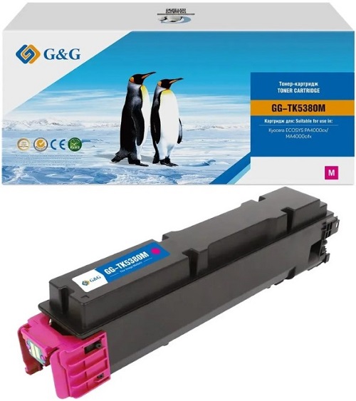 Картридж G&G GG-TK5380M лазерный TK-5380M пурпурный (10000стр.) для Kyocera ECOSYS PA4000cx/MA4000cifx