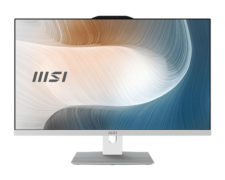 Моноблок 27'' MSI Modern AM272P 1M 9S6-AF8232-863 i3-100U/16GB/512GB SSD/UHD Graphics/1920x1080 IPS/cam/WiFi/BT/Wireless kbd/Wireless mouse/noOS/White