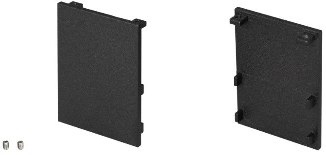 Аксессуары для светильников Заглушка Arlight MAG-CAP-4563 (BK) 029329 металл