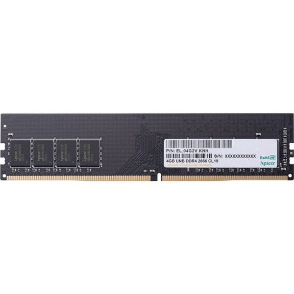   Xcom-Shop Модуль памяти DDR4 4GB Apacer EL.04G2V.KNH PC4-21300 2666MHz 1Rx8 CL19 1.2V