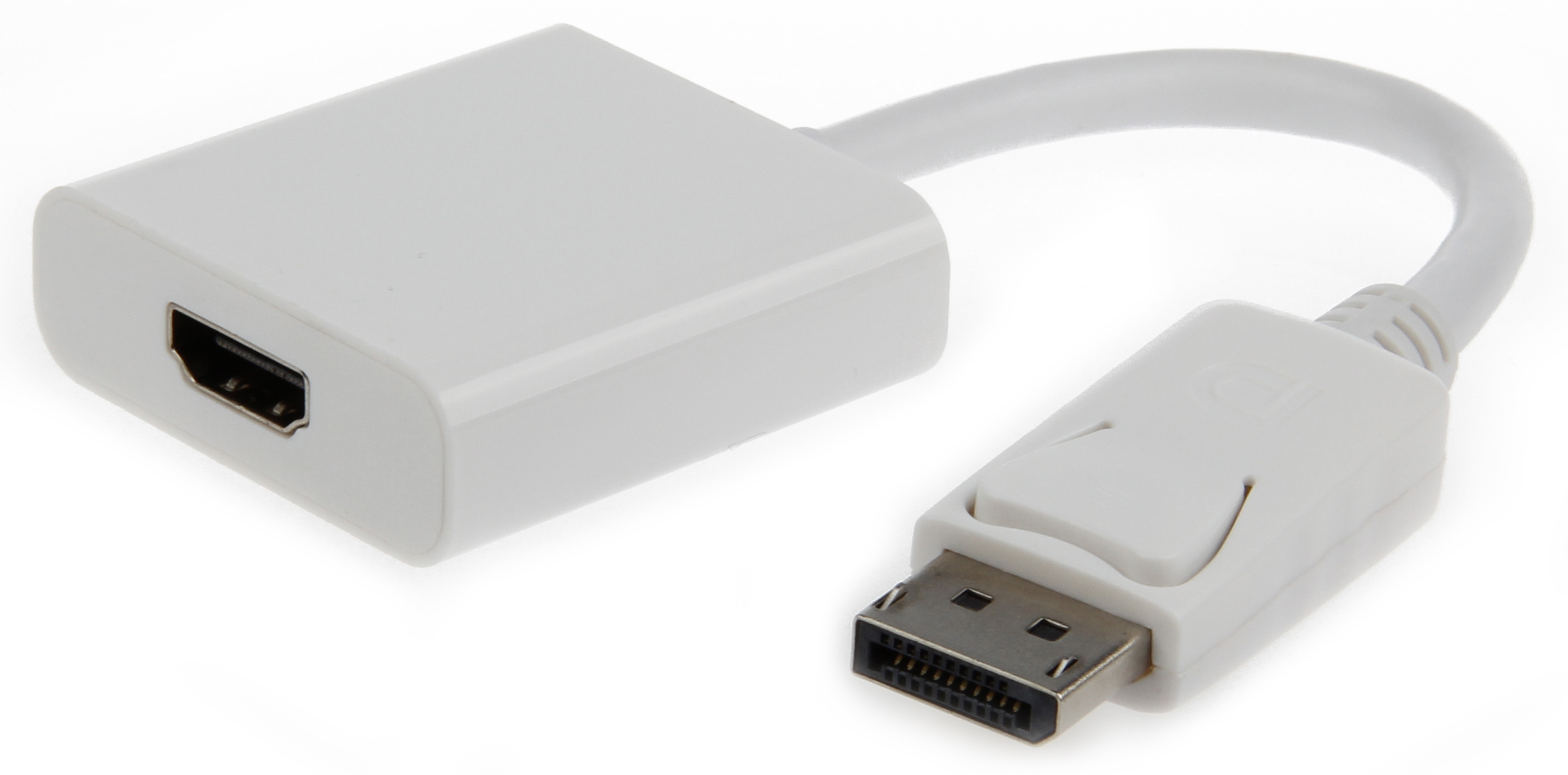   Xcom-Shop Переходник Gembird DisplayPort - HDMI 20M/19F, пакет белый