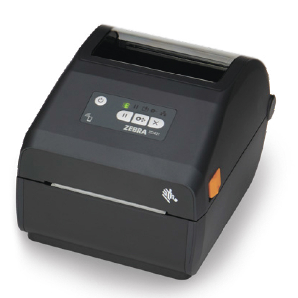 Принтер Zebra ZD4A043-30EM00EZ для печати этикеток ТТ ZD421 (74/300M) ; 300 dpi, USB, USB Host, Modular Connectivity Slot, BTLE5, EU and UK Cords, Swi