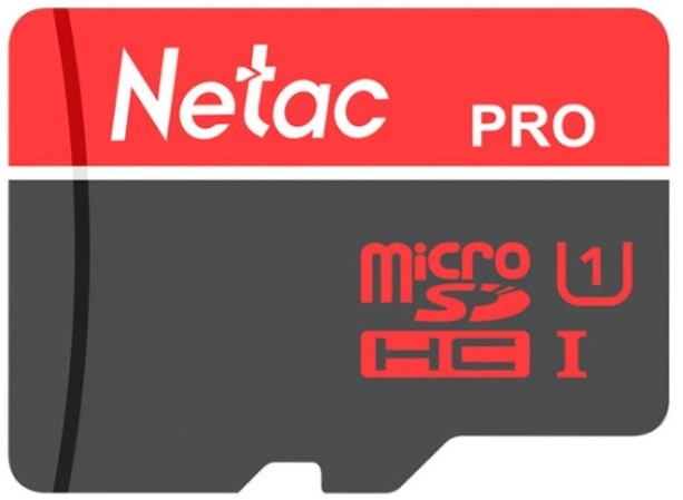 Карта памяти MicroSDXC 64GB Netac NT02P500ULT-064G-S 100MB/s
