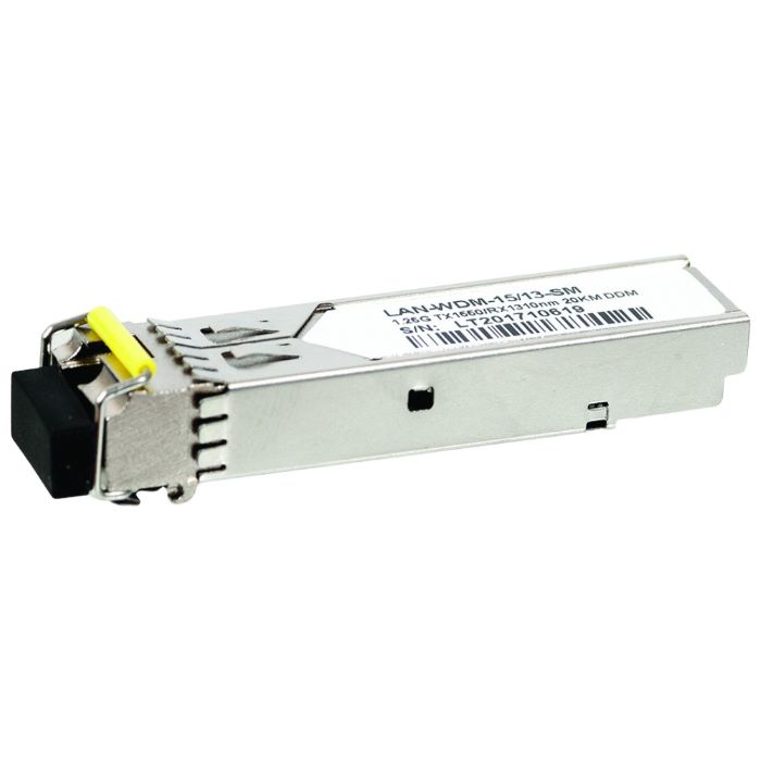 Модуль SFP Lanmaster LAN-WDM-15/13-20-SM  BIDI , 1.25G, 1550nm / 1310nm, 20 km, LC, DDM
