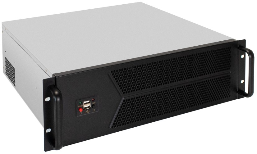 Корпус серверный 3U Exegate Pro 3U450-12 EX298403RUS RM 19, глубина 450, БП 1U-900ADS, 2*USB