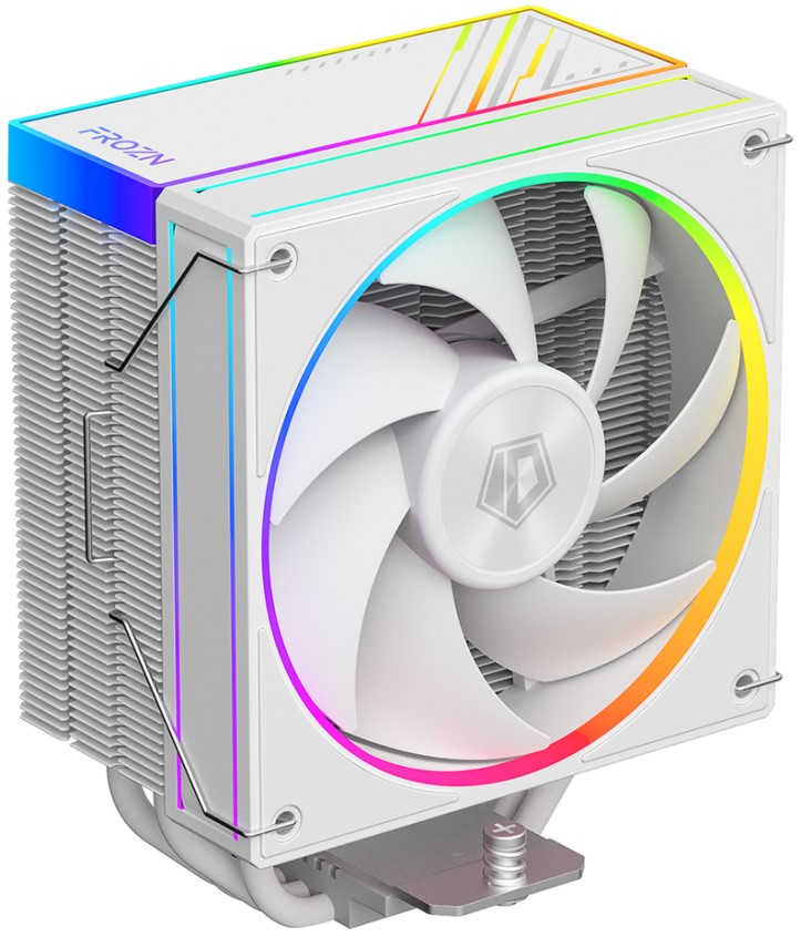 Кулер ID-Cooling FROZN A410 ARGB WHITE LGA1851/1700/1200/115x/AM5/AM4 (2*120mm fan, 500-2000rpm, 78CFM, 29.9dBA, 220W TDP, 4-pin PWM/5V 3-pin ARGB ) R