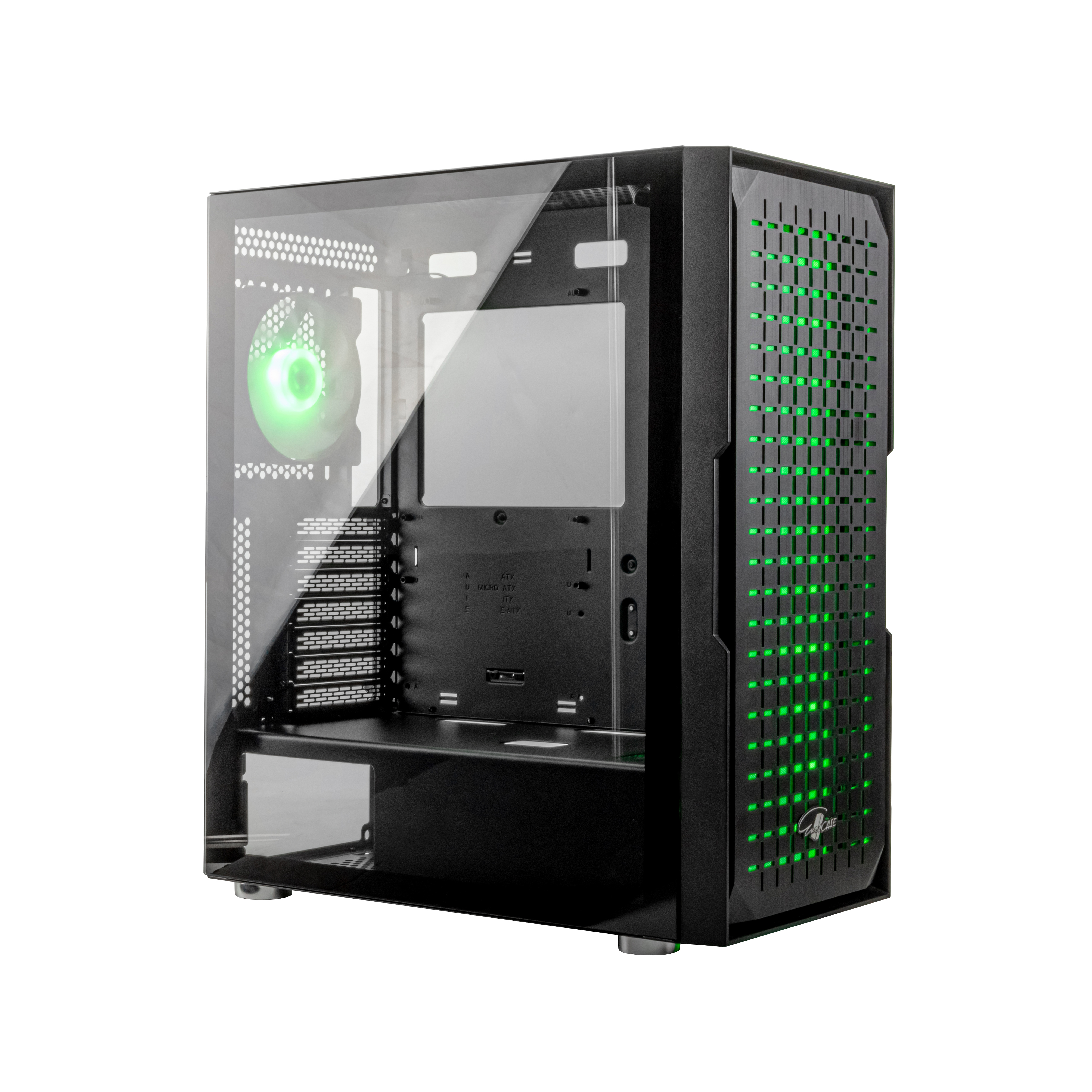 Корпус ATX Eurocase SURTUR без БП, RGB, USB 3.0