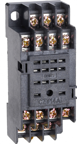 Розетка CHINT 285976 CZY14A для JZX-22F(D) 4 контакта