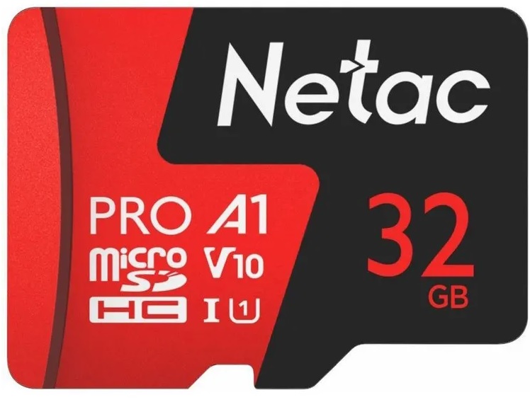 Карта памяти 32GB Netac NT02P500PRO-032G-S MicroSDHC P500 Extreme Pro, retail
