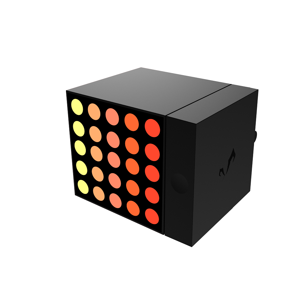 Светильник настольный Yeelight YLFWD-0010 ARGB Cube-Desktop Atmosphere Light-Color Light-Dot Matrix Light Basic Package - WiFi (с блоком питания)