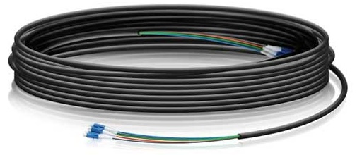 Кабель Ubiquiti FC-SM-300 наружный оптический LC - LC, одномодовый, диаметр кабеля 6мм, 90м