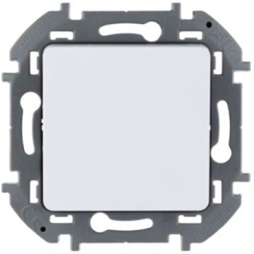 Выключатель Legrand 673600 Inspiria белый одноклавишный 10 AX - 250 В