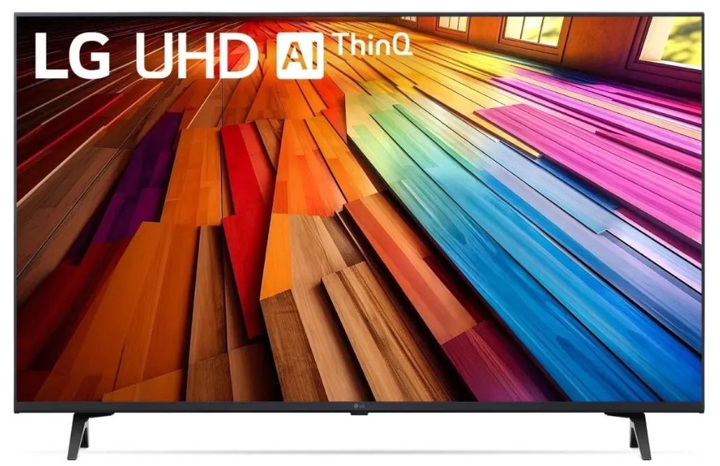 Телевизор LG 75UT80006LA.ARUB 75 черный 4K Ultra HD 60Hz DVB-T DVB-T2 DVB-C DVB-S DVB-S2 USB WiFi Smart TV